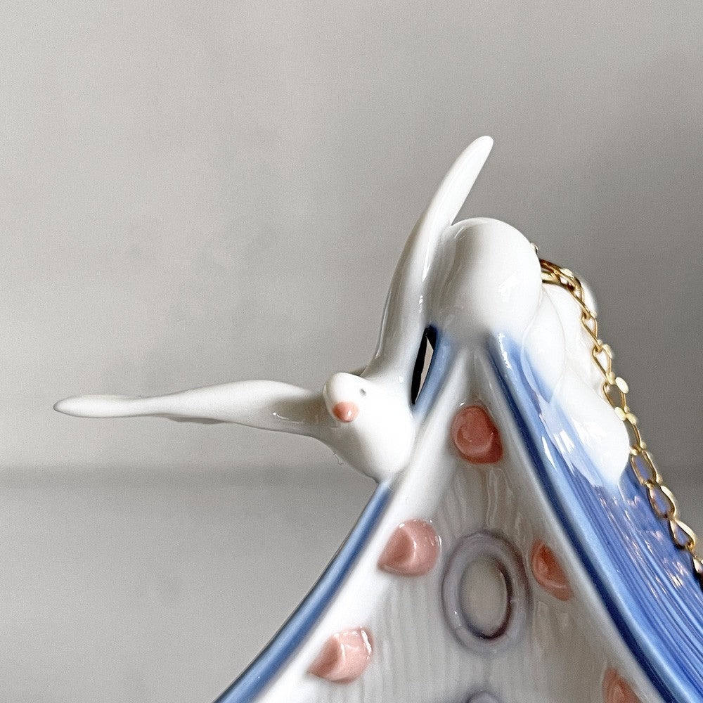 リヤドロ LLADRO ホームスイートホーム home sweet home クリスマスオーナメント 箱付 陶器 ビンテージ スペイン ■