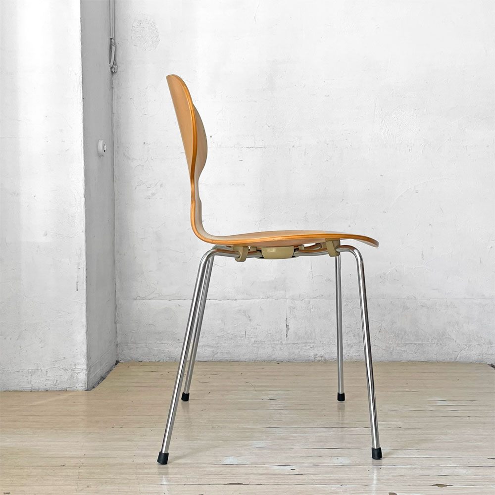 フリッツハンセン Fritz Hansen 3101 アリンコチェア アントチェア 4本脚 ナチュラルビーチ ラッカー仕上げ アルネ・ヤコブセン A ★
