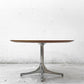 ハーマンミラー Herman Miller ペデスタルテーブル Nelson Pedestal Table コーヒーテーブル ローテーブル ブラック天板 Φ72cm ジョージ・ネルソン ミッドセンチュリー ●
