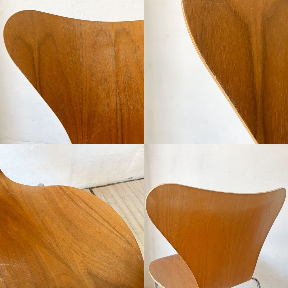 フリッツハンセン Fritz Hansen セブンチェア Seven Chair ダイニングチェア アルネヤコブセン Arne Jacobsen ウォールナット材 北欧家具 D ★