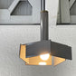 ニューライトポタリー NEW LIGHT POTTERY ドアドア ショート door_door / short グレー ペンダントライト 定価79,200円 ◇