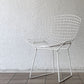 ノル Knoll 420 サイドチェア ワイヤーチェア ホワイト ハリー・ベルトイア Harry Bertoia ミッドセンチュリー 名作椅子 ◇