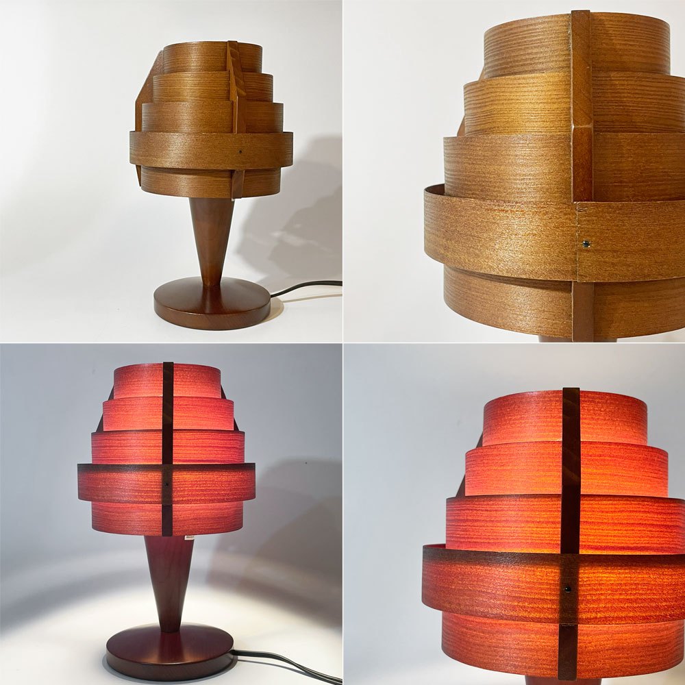 ヤマギワ yamagiwa ヤコブソンランプ JAKOBSSON LAMP ダークブラウン テーブルランプ 323S2517H 定価￥47.300- ★