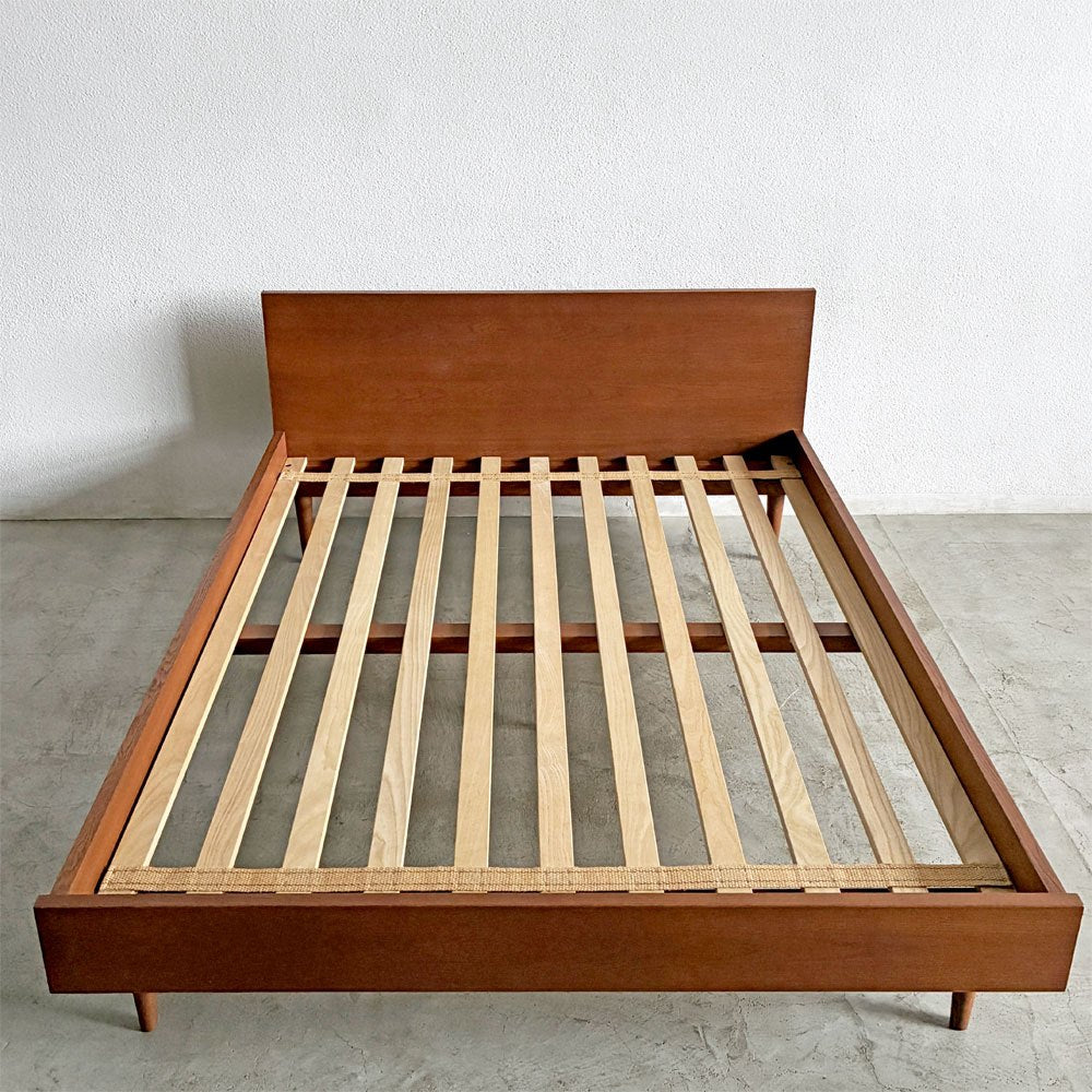 トラックファニチャー TRUCK FURNITURE トーチベッド TORCH BED ベッドフレーム ダブル W148cm ナラ材 定価￥342,100- B 〓