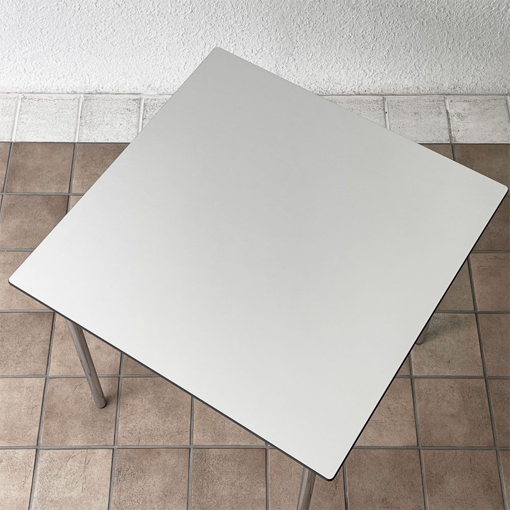 ヴィトラ vitra ハルテーブル HAL Table Square ダイニングテーブル スクエア W75cm ホワイト ジャスパー・モリソン 廃番 ◇