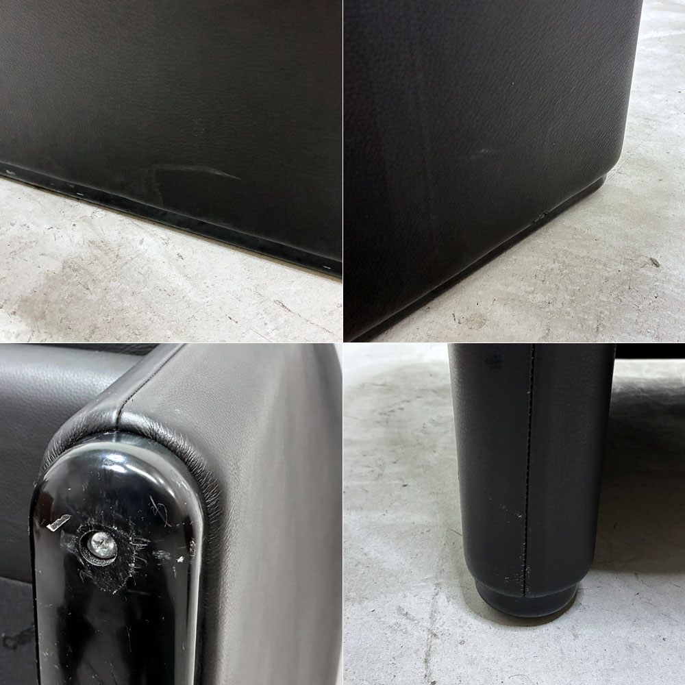 カッシーナイクスシー Cassina ixc マラルンガ MARALUNGA 675-1Pソファ 本革 ヴィコ・マジストレッティ 定価約￥1,144,000- ●