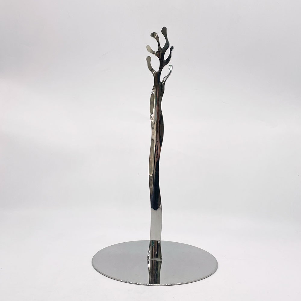 アレッシィ ALESSI Mediterraneo キッチンペーパーホルダー エマ・シルヴェストリス Emma Silvestris ステンレス イタリア ●