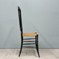 フラテッリ・レヴァッジ Fratelli Levaggi キアヴァリチェア CHIAVARI chair トレ・アルキ ラタンシート ブラック イタリア ◎