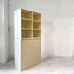 モンタナ MONTANA システムシェルフユニット SYSTEM SHELF UNIT 3ユニット アイボリー アジャスター付き キャビネット 木製扉＆ラック＆ベース デンマーク 北欧モダン ★