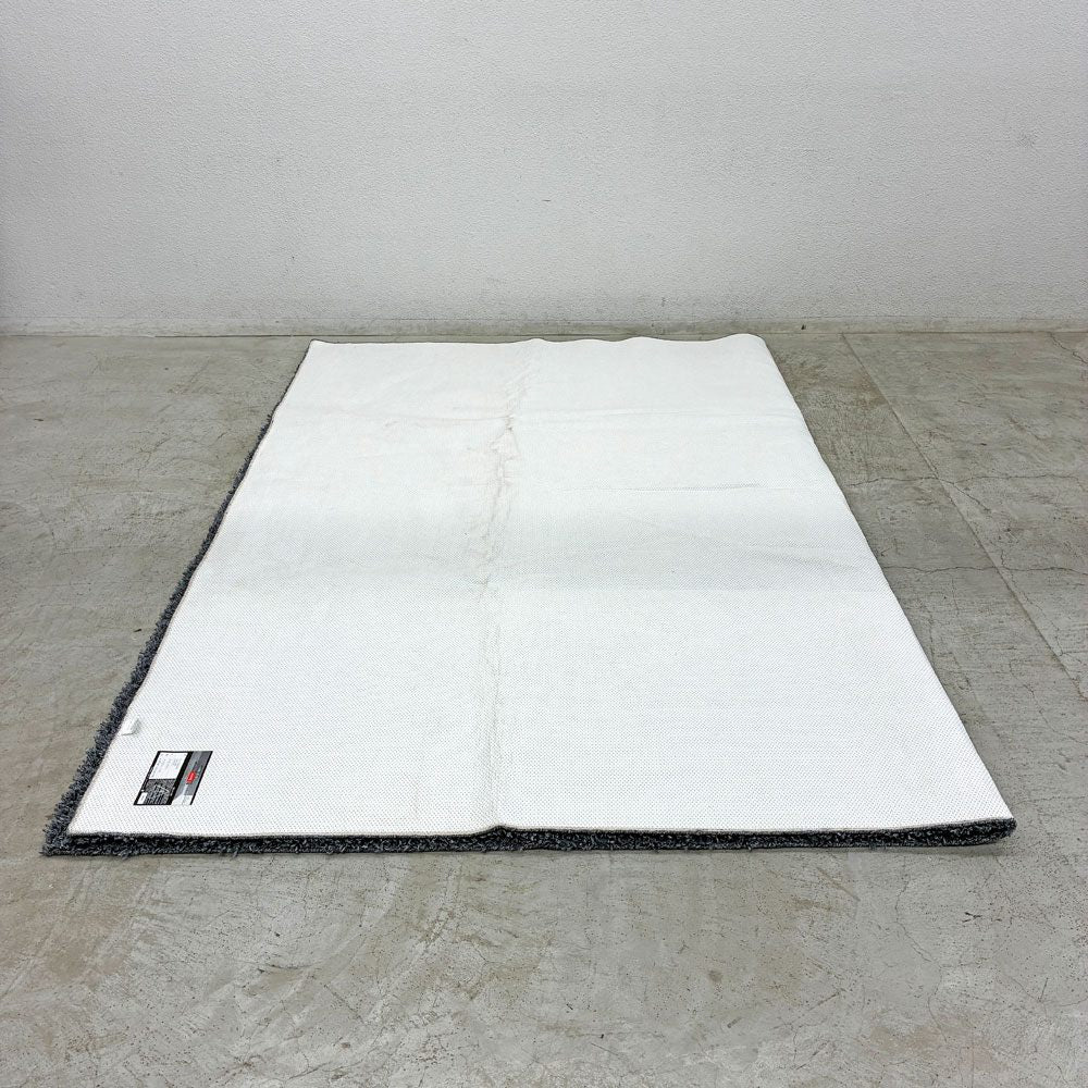 スミノエ SUMINOE ルーパス LUPUS シャギーラグ カーペット ネイビー 261×352cm 江戸間6帖 防ダニ・アレルブロック・床暖房対応 カタログ定価￥227,000- 〓
