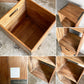 アクメ ファニチャー ACME Furniture トロイ TROY オープンシェルフ 3段 Lサイズ + トロイボックス TROY BOX L 収納 木箱 1個セット チーク古材 アイアン インダストリアル 合計定価￥42,625- ■