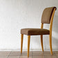 イデー IDEE アラダン チェア ALADIN Chair ダイニングチェア ブラウン ファブリック メープル材 植木莞爾 廃番 ◇