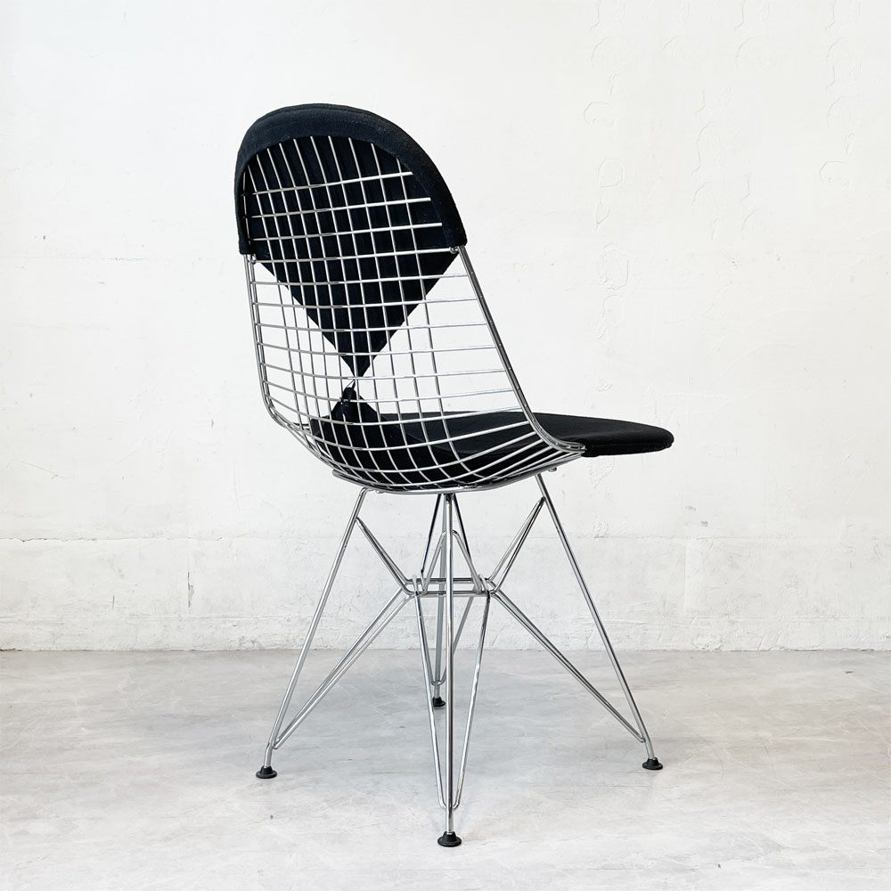 ヴィトラ vitra ワイヤーチェア Eames Wire Chair DKR エッフェルベース ビキニパッド C&R イームズ ミッドセンチュリー ★