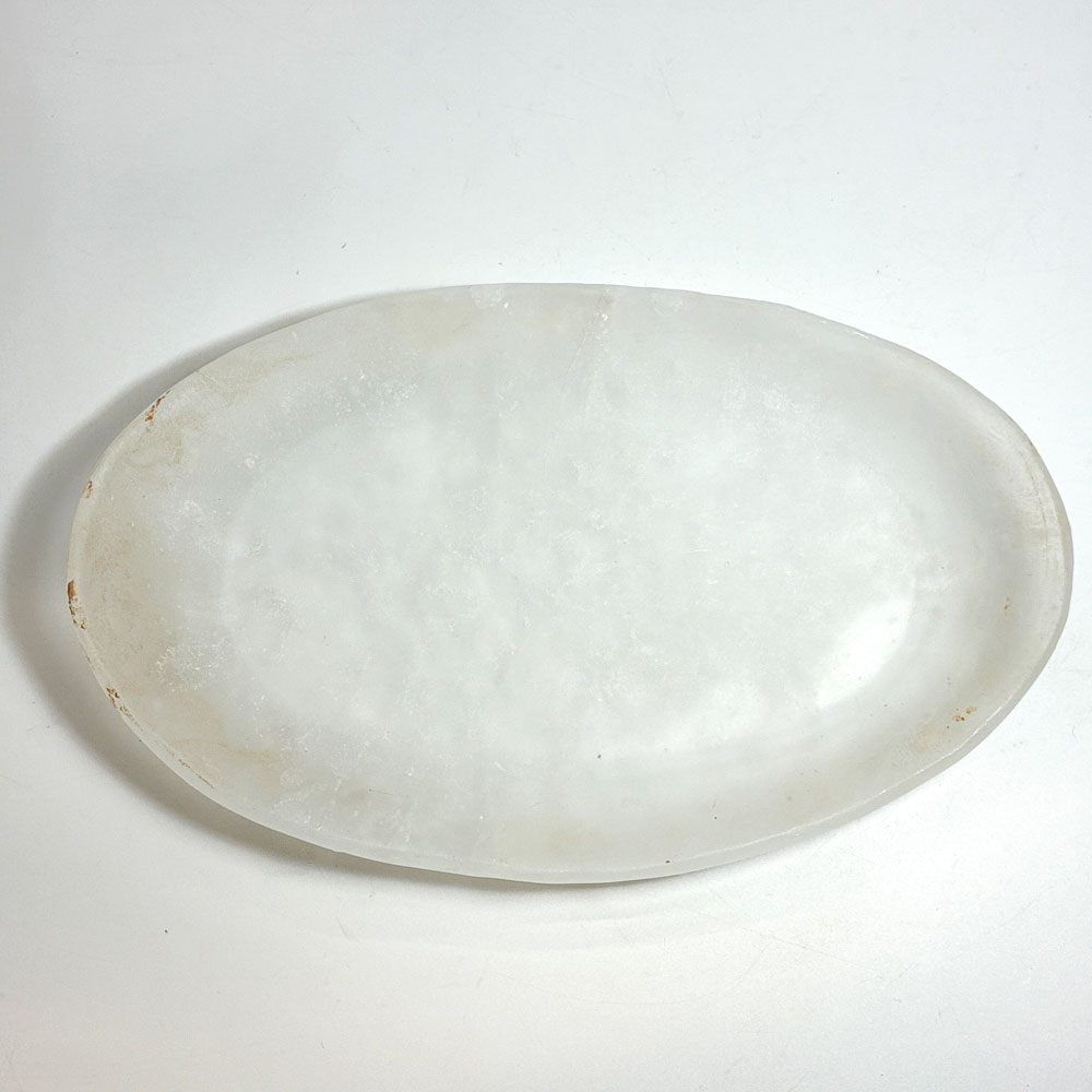 能登朝奈 Asana Noto オーバルプレート パートドヴェール ガラス 楕円 平皿 約22×14cm 現代作家 C ★