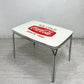 コカ・コーラ Coca Cola ダイナーテーブル Uシリーズ Coke Diner Table U Series PJ-1150D W115cm ガラストップ 50sビンテージスタイル 店舗什器 US ●