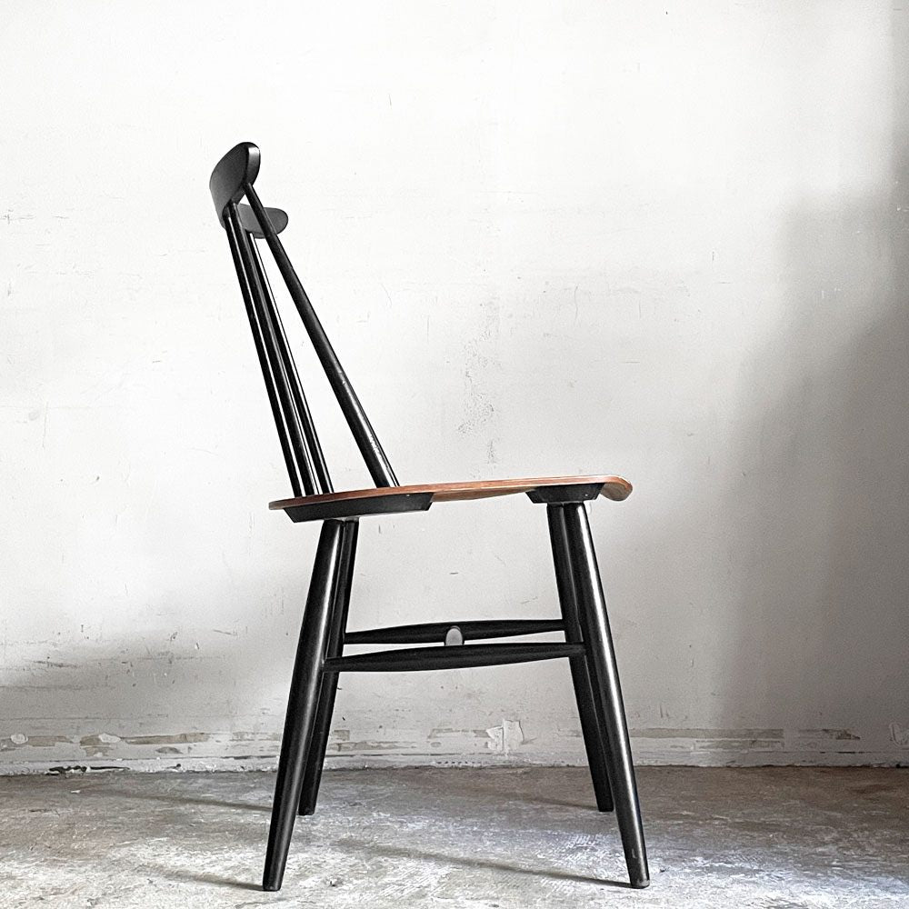 アスコ ASKO ファネットチェア Fanett chair イルマリ・タピオヴァーラ ダイニングチェア チーク材 50～60年代 フィンランド製 北欧ビンテージ 名作 ■