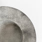 吉田次朗 リムボウル スープ皿 深皿 ホワイトグレー Mサイズ Φ20cm 陶器 現代作家 B ■