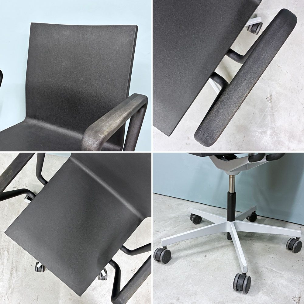 ヴィトラ vitra ゼロフォー .04 スタジオチェア アームレスト付 マールテン・ヴァン・セーヴェレン Maarten Van Severen 定価￥202,400- A ◎