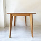 ウニコ unico ディフェ ダイニングテーブル DIFE Dining table 150 オーク材 オイル仕上 廃盤 定価79,200円 美品 ★