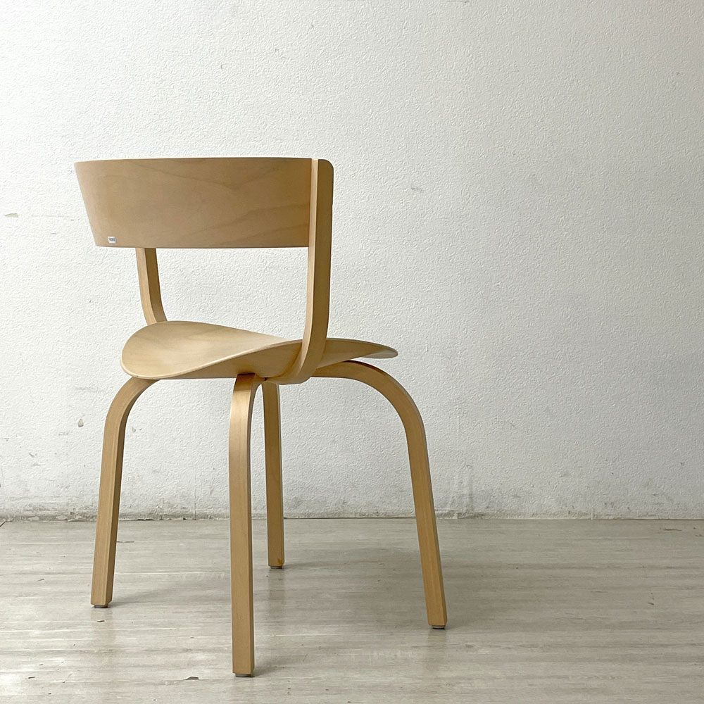 トーネット THONET アームチェア 404F ステファン・ディーツ Stefan Diez glazed white ドイツ ●