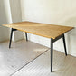 モモナチュラル MOMO Natural ダイニングテーブル RUSTIC TOP + ISO WOOD OAK LEG オーク材 W160cm 参考定価￥84,000～ ★