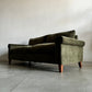 トラックファニチャー TRUCK FURNITURE FK ソファ 3シーター W204cm フェザークッション ウォールナット無垢材 × 張地張替済 参考価格約55万円の品 〓