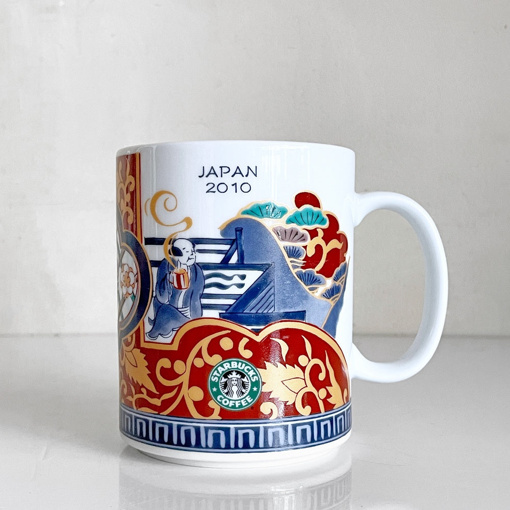 スターバックス Starbucks 有田焼マグ JAPANシリーズ 2010 マグカップ 陶器 ■