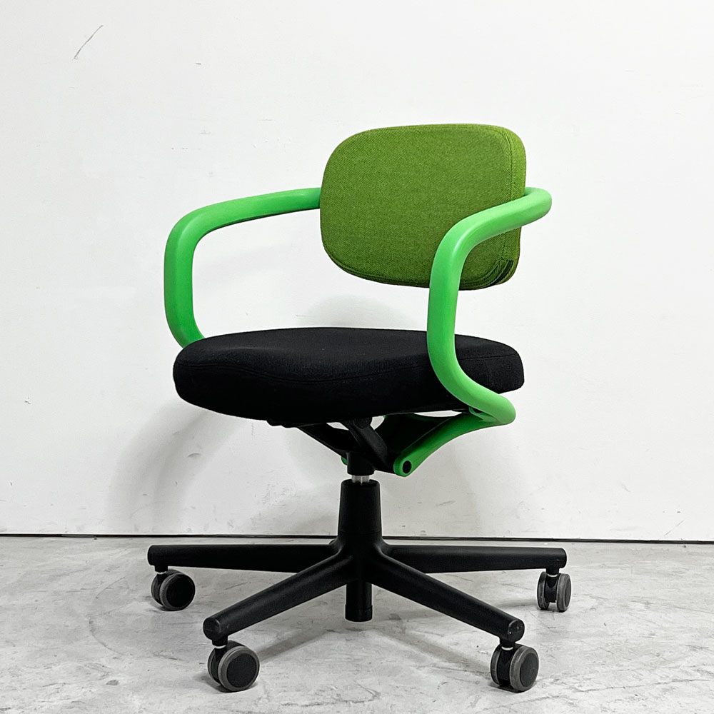 ヴィトラ vitra オールスター Allstar オフィスチェア デスクチェア グリーン × ブラック ファブリック コンスタンチン・グルチッチ 参考定価￥163,900- ●