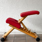 ストッケ STOKKE ヴァリエ VARIER マルチバランス MULTI バランスチェア 学習椅子 ファブリック レッド 北欧 ノルウェー ◇