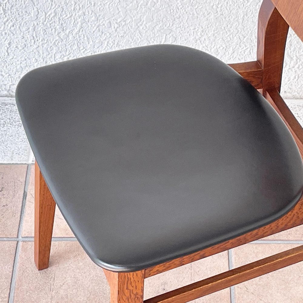 トラックファニチャー TRUCK FURNITURE トーチチェア TORCH CHAIR ダイニングチェア レザーシート 廃番仕様 再塗装品 A ◇