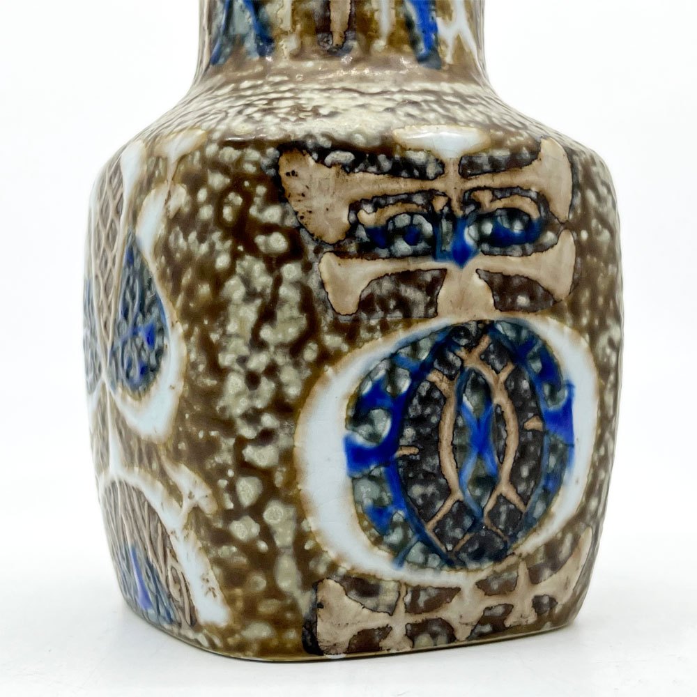 ロイヤルコペンハーゲン ROYAL COPENHAGEN バッカ BACA フラワーベース 花瓶 H11.5cm ニルス・トーソン デンマーク 北欧ビンテージ ●