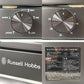 ラッセルホブス Russell Hobbs マットブラック オーブントースター 1200W 7740JP 2023年製 モダンデザイン◇
