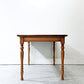 クラッシュゲート CRASH GATE ノットアンティークス Knot antiques キリン KIRIN ダイニングテーブル オーク材  W160cm アンティーク調 クラシカル 展示品 ●