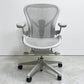 ハーマンミラー Herman Miller アーロンチェア リマスタード フル装備 Bサイズ ミネラル ポスチャーフィットSL デスクチェア オフィスチェア ビル・スタンフ ＆ ドン・チャドウィック ●