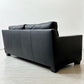 アイラーセン eilersen ヴィテッセ 2p ソファ VITESSE SOFA 本革 ブラック 2シーター モダンデザイン デンマーク 美品 ●