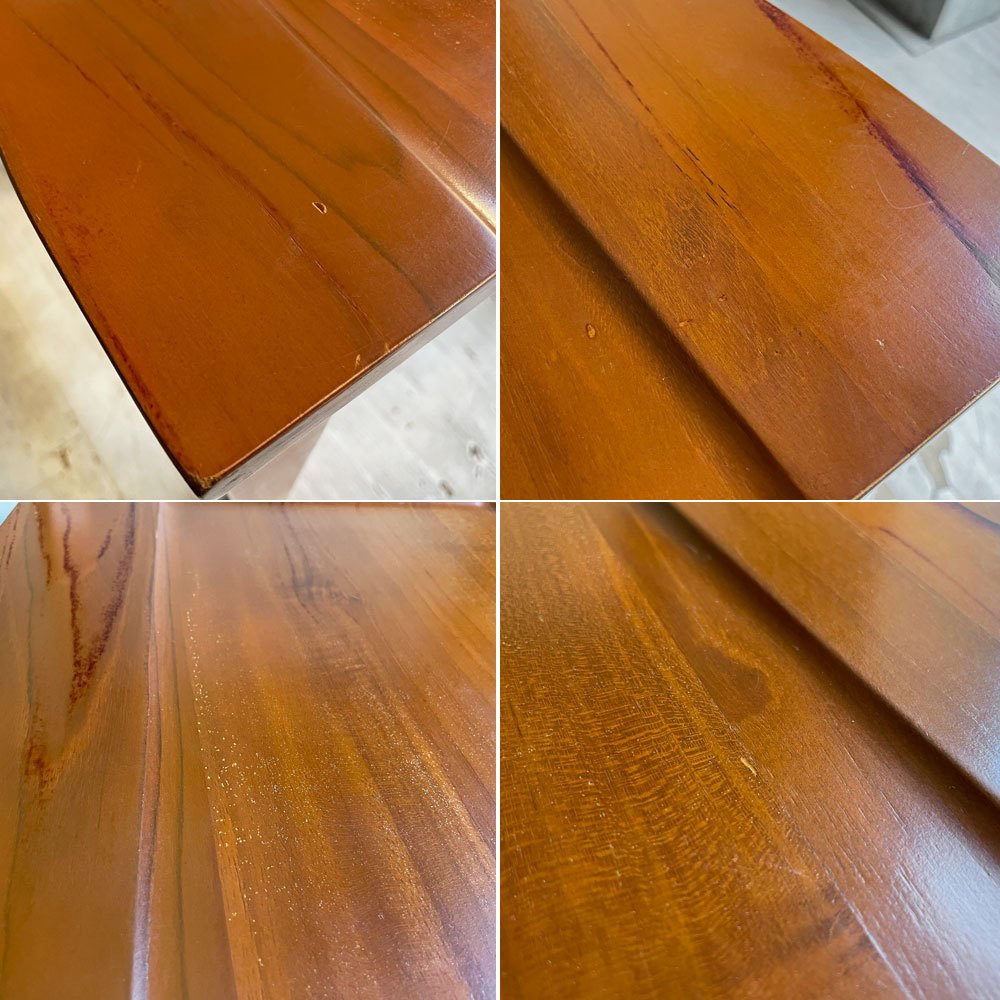 スキャンティーク SCANTEAK ダイニングチェア GMGK481 サイドチェア チーク無垢材 板座 ♪