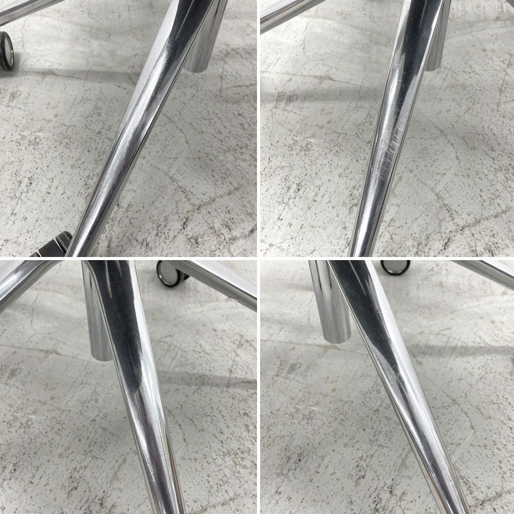 アンドリューワールド Andreu World フレックス エグゼクティブ Flex Executive インターミディエイトバック アームチェア デスクチェア アルミ キャスターベース ガス圧昇降 参考価格 ¥295,460- A 〓