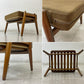ゲタマ GETAMA GE240 オットマン ビーチ材 ハンス・J・ウェグナー Hans J Wegner スプリングクッション 北欧 デンマークビンテージ ●