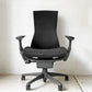 ハーマンミラー Herman Miller エンボディチェア デスクチェア オフィスチェア ジェフ・ウェバー ビル・スタンフ シンク ファブリック ブラック 定価￥299,200- ★
