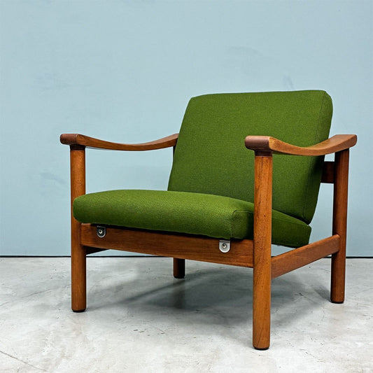 ゲタマ GETAMA GE280 イージーチェア 1Pソファ 1人掛け チーク材 ビンテージ ハンス・J・ウェグナー 北欧家具  ◎