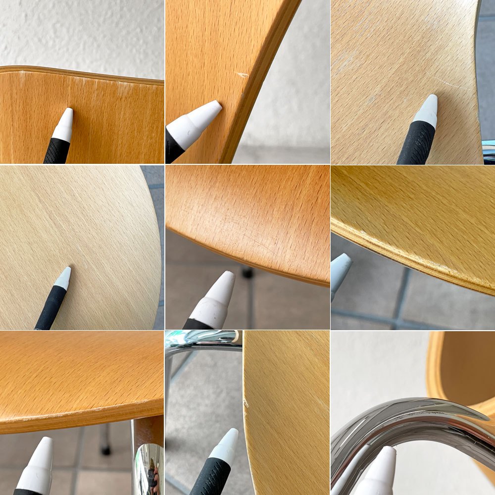 フリッツハンセン Fritz Hansen セブンチェア Seven Chair アルネヤコブセン Arne Jacobsen ナチュラル ビーチ材 北欧家具 B ◇