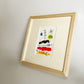 ジョアンミロ Joan Miro オブラ・イネディタ・レセント VII OBRA INEDITA RECENT VII 未発表の最近の作品 VII（第7番） ポストカード 額装品 ■