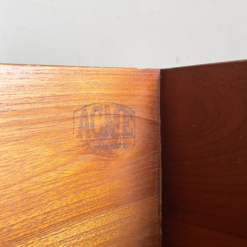 アクメファニチャー ACME Furniture トロイ オープンボックス TROY OPEN BOX L チーク古材 アイアン W32cm 収納 USビンテージスタイル 定価￥15,015- B ■