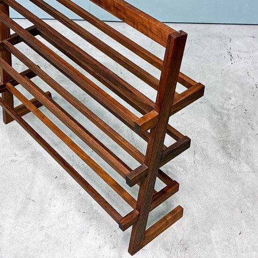 ウォールナット材 スモールシェルフ シューラック W68cm Timber Yard 購入品 店舗什器 ◎
