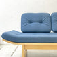 カンディハウス CONDE HOUSE アルプ ALP LDソファベッド S オーク材 ブルー系ファブリック 2Pソファ ●