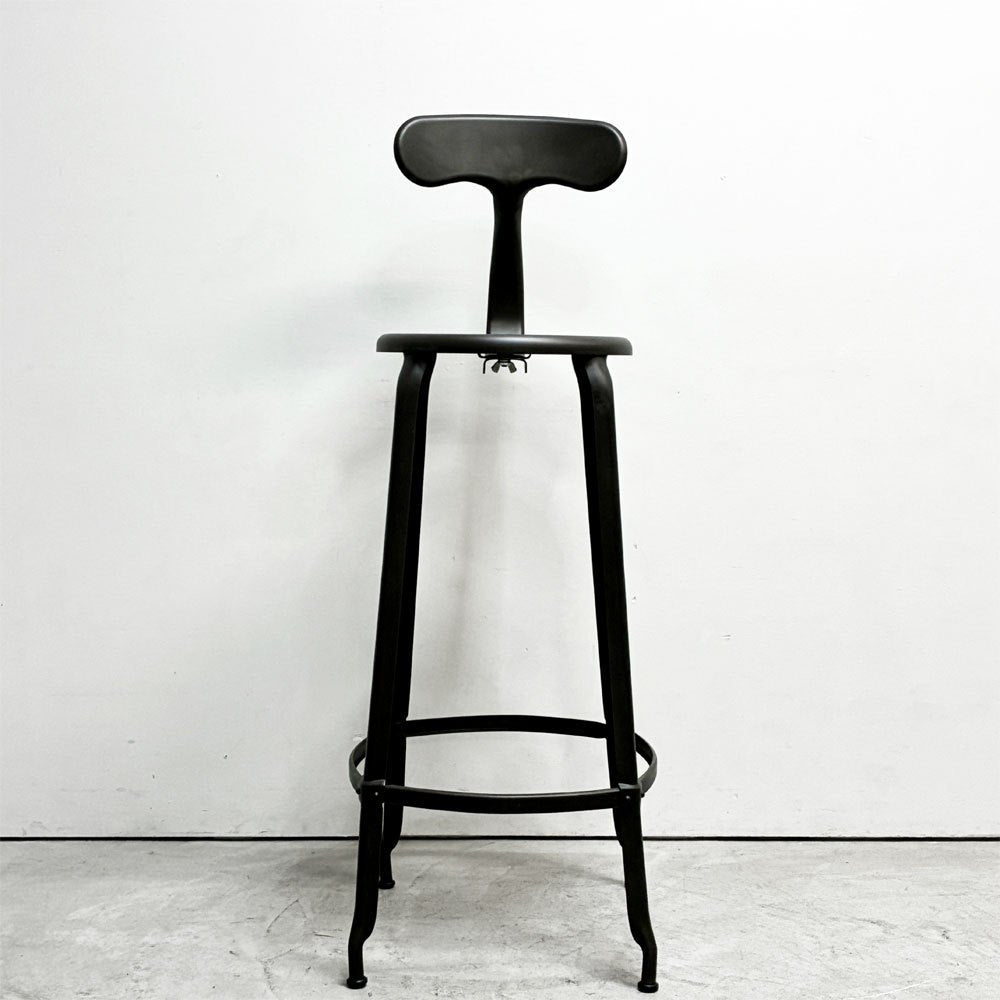 フェールトラヴァイユ FER TRAVAIL ニコルチェア NICOLLE Chair SH80 カウンターチェア スチール マットクリア仕上げ 別注モデル インダストリアル A ●
