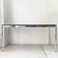 USMモジュラーファニチャー USM Haller USMハラーテーブル ワーキングデスク ダイニング チャコールリノリウム アジャスター 高さ調整機能付 スイス B★