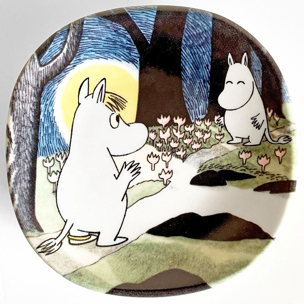 アラビア ARABIA ムーミン MOOMIN 遭遇 Encounter ウォールプレート 飾り皿 2005-2007年 箱付 廃番 フィンランド 北欧食器 ■