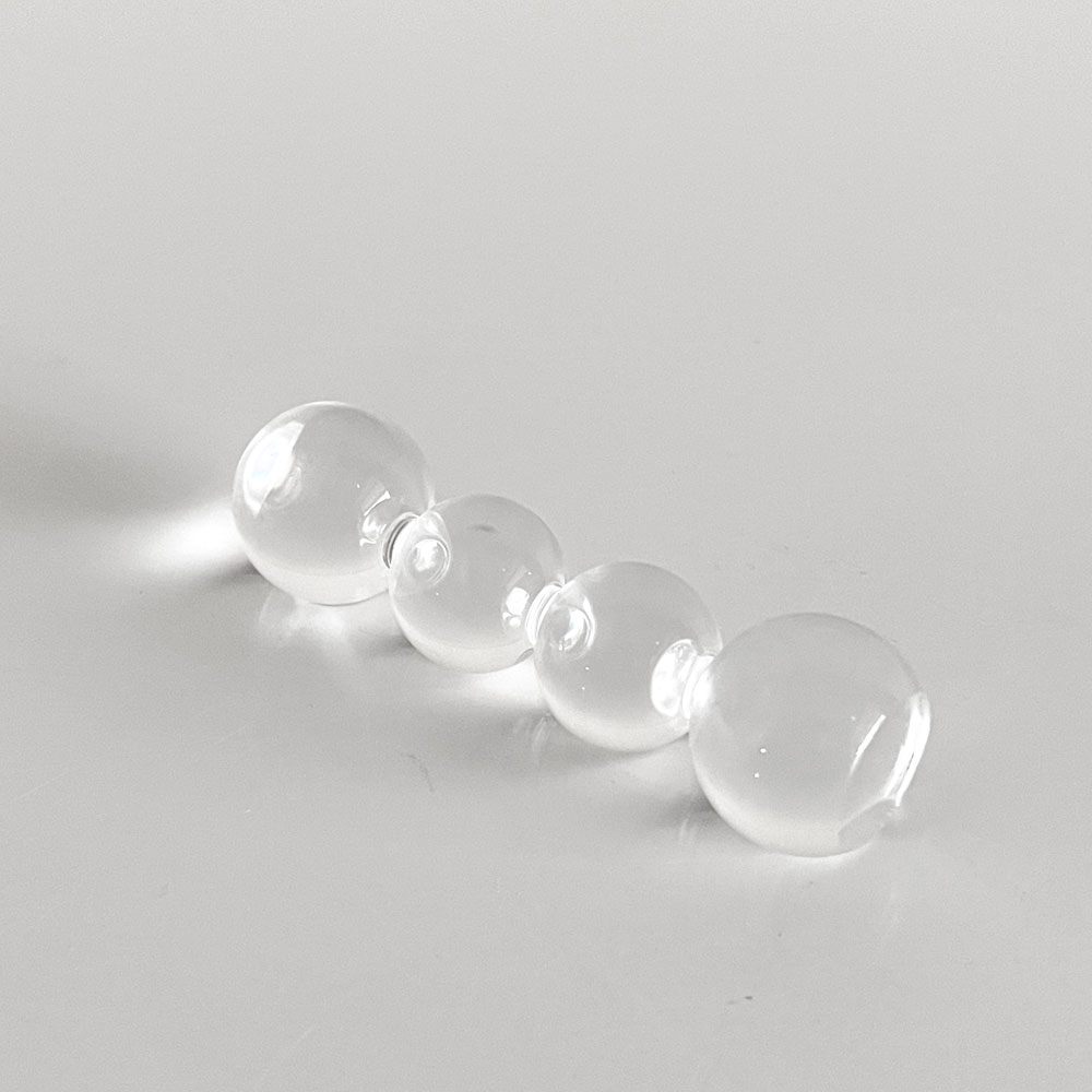 サンルイ SAINT-LOUIS バブルス bubbles カトラリーレスト 6個セット 箸置き クリスタルガラス 箱付き 未使用品 フランス ■