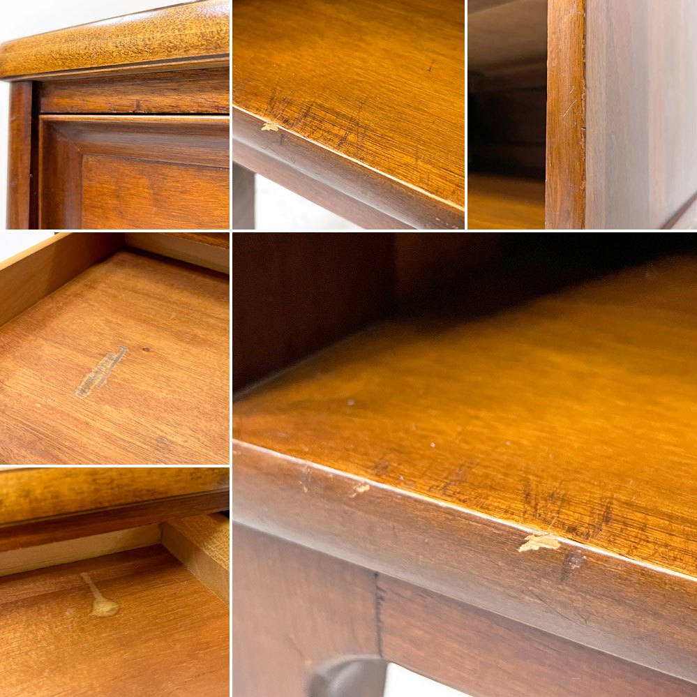 ホワイトファニチャー カンパニー White Furniture Company ナイトテーブル サイドチェスト 1ドロワー USビンテージ US Vintage 米国家具 ミッドセンチュリー ●